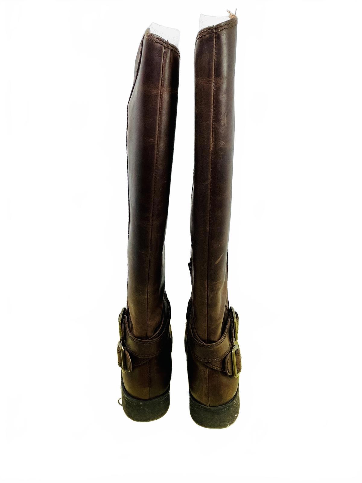 Lucky Brand Falta Tuscany Bridle Tall Leather Boots Ladies 6.5