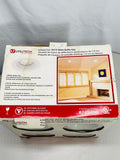 Utilitech 4 Pack 3 in. GU10 White Baffle Kits with GU10 Bulbs Included