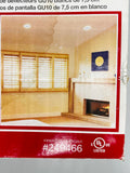 Utilitech 4 Pack 3 in. GU10 White Baffle Kits with GU10 Bulbs Included