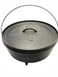 Lodge Cast Iron Dutch Oven with Lid Size 12