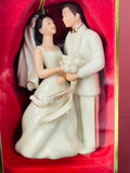 Lenox Wedding Couple Porcelain Ornament 2007