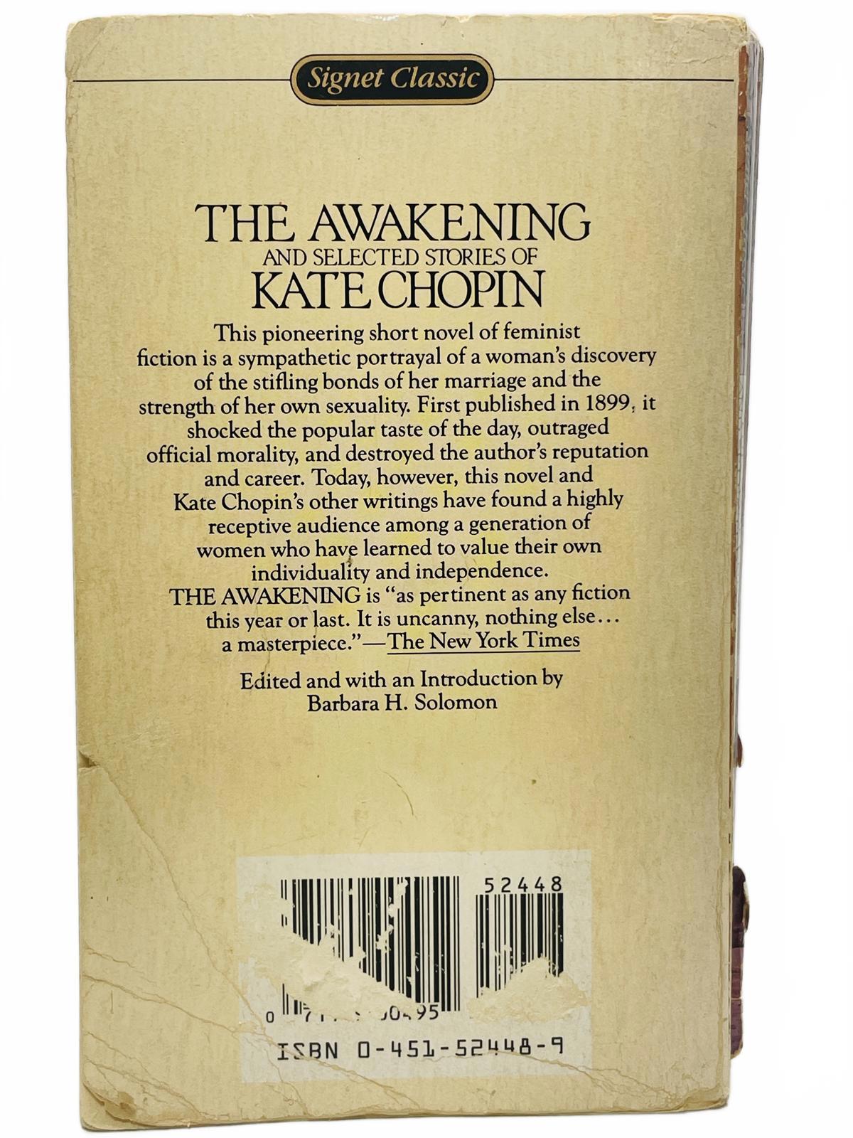 Vintage Book 1976 The Awakening and Selected Stories of Kate Chopin - Paperback