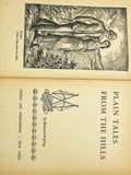 Undated Vintage Hardcover Book - Plain Tales from the Hills by Rudyard Kipling