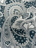 Vintage Retro Geoffrey Beene Paisley Pattern Silk Neck Tie