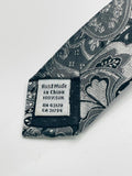 Vintage Retro Geoffrey Beene Paisley Pattern Silk Neck Tie