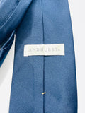 Vintage Andhurst Solid Navy Blue Men's Neck Tie Made in USA