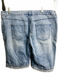 Gloria Vanderbilt Bermuda Denim Shorts Ladies 14