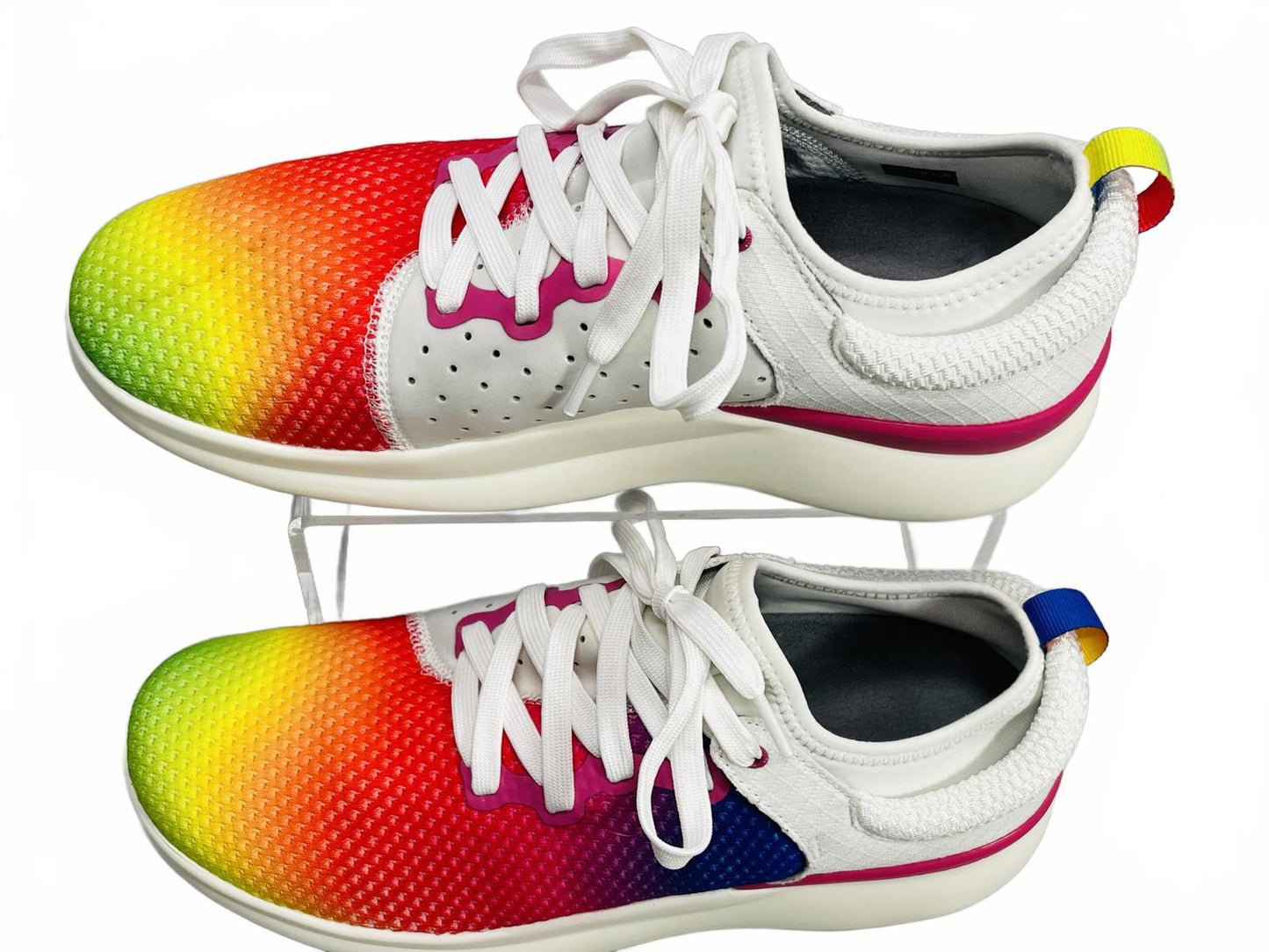 Moshn Rainbow Gradient Lightweight Athletic Sneakers