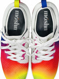 Moshn Rainbow Gradient Lightweight Athletic Sneakers