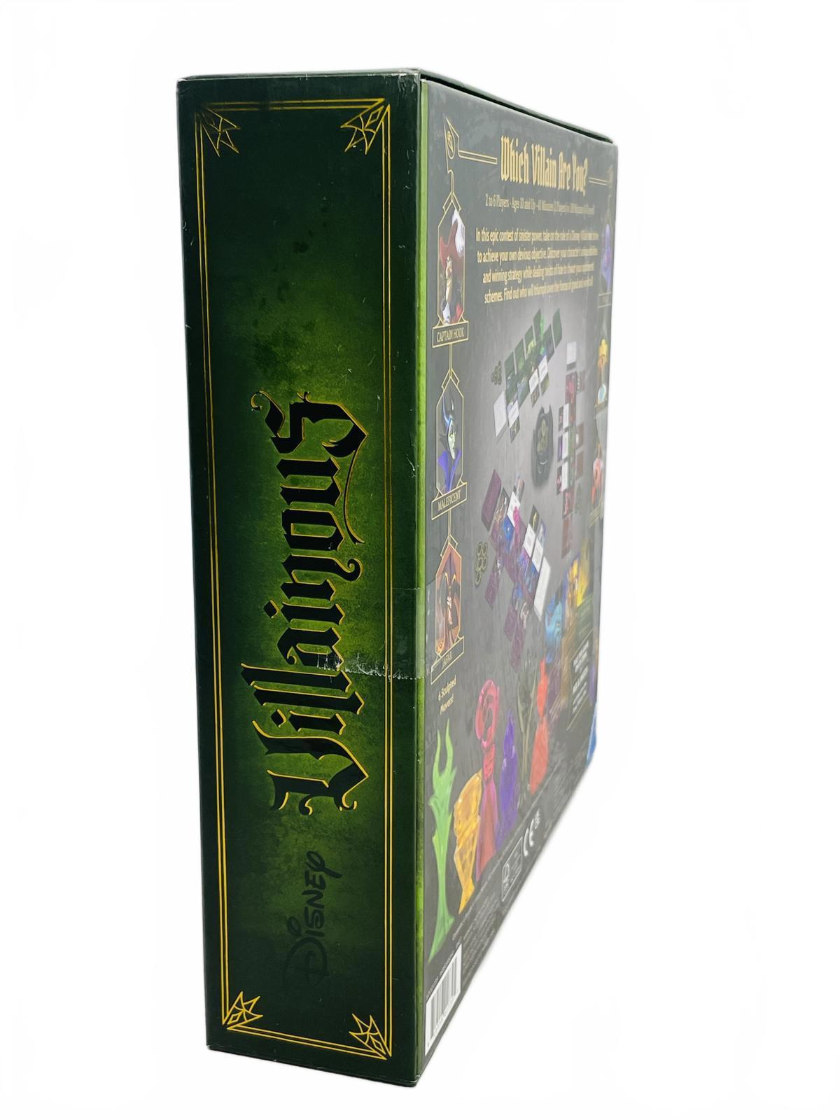 Disney Villainous Board Game EUC Open Box Never Played