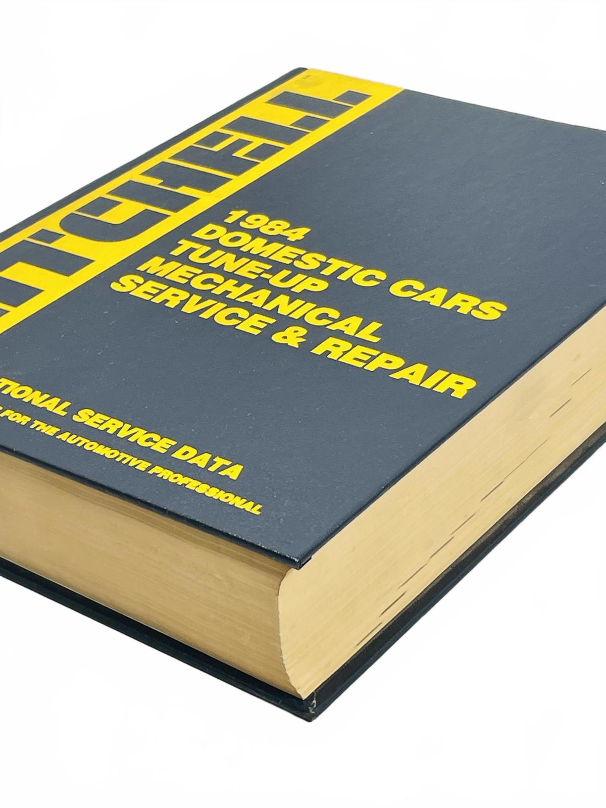 1984 Mitchell Domestic Cars Tune-Up Mechanical Service & Repair Manual