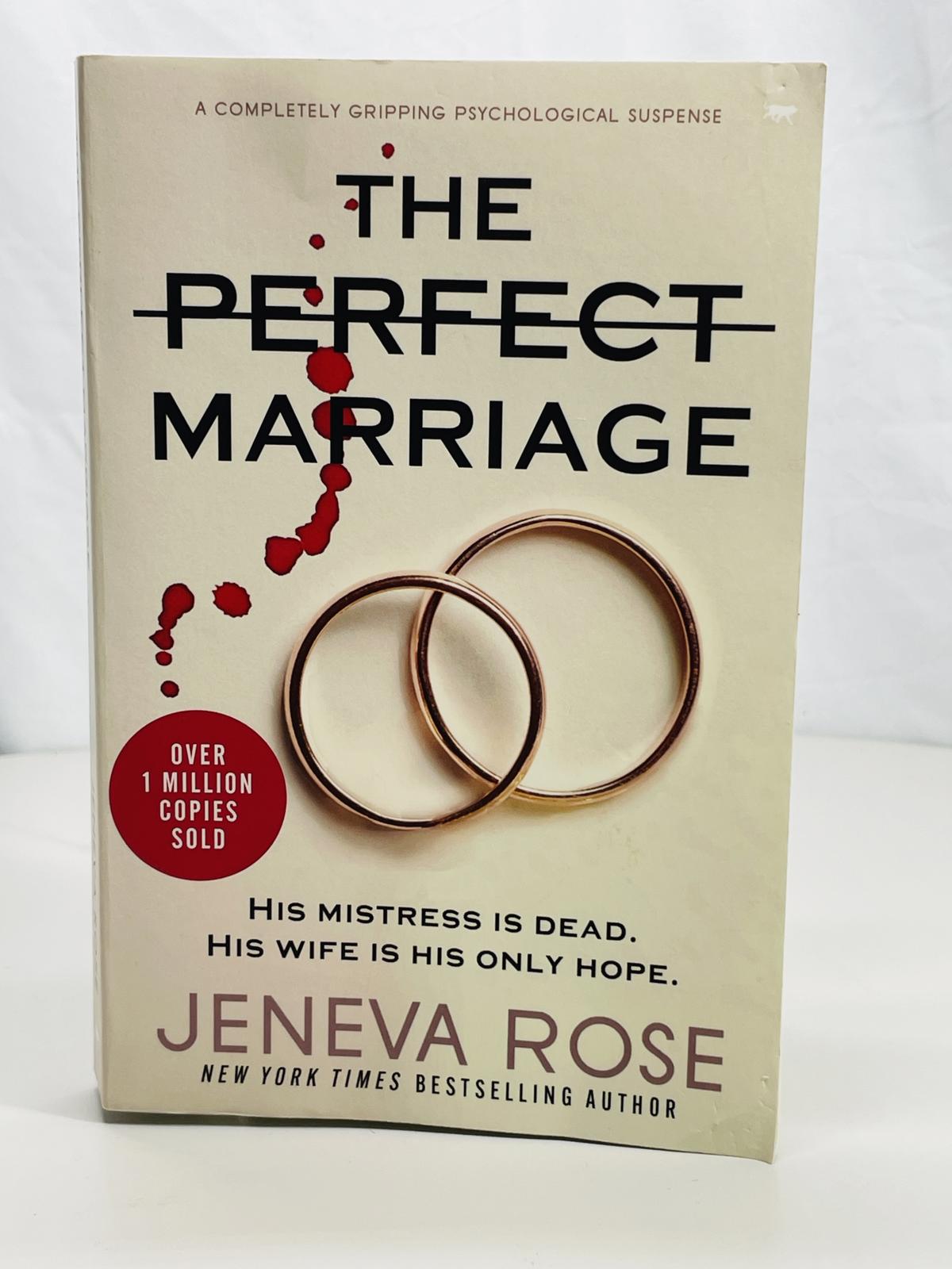 The Perfect Marriage by Jeneva Rose - Paperback Psychological Suspense Novel