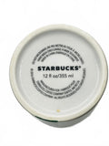 Starbucks 2016 Ceramic Travel Mug Word Search 12 oz with Lid