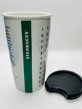 Starbucks 2016 Ceramic Travel Mug Word Search 12 oz with Lid