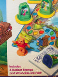 Vintage 1997 Pooh 100 Acre Wood Stamp Game Board Game