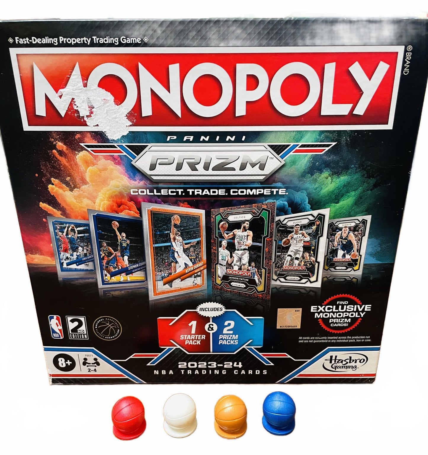 2023-24 Panini Prizm NBA Monopoly Replacement Basketball Tokens Movers