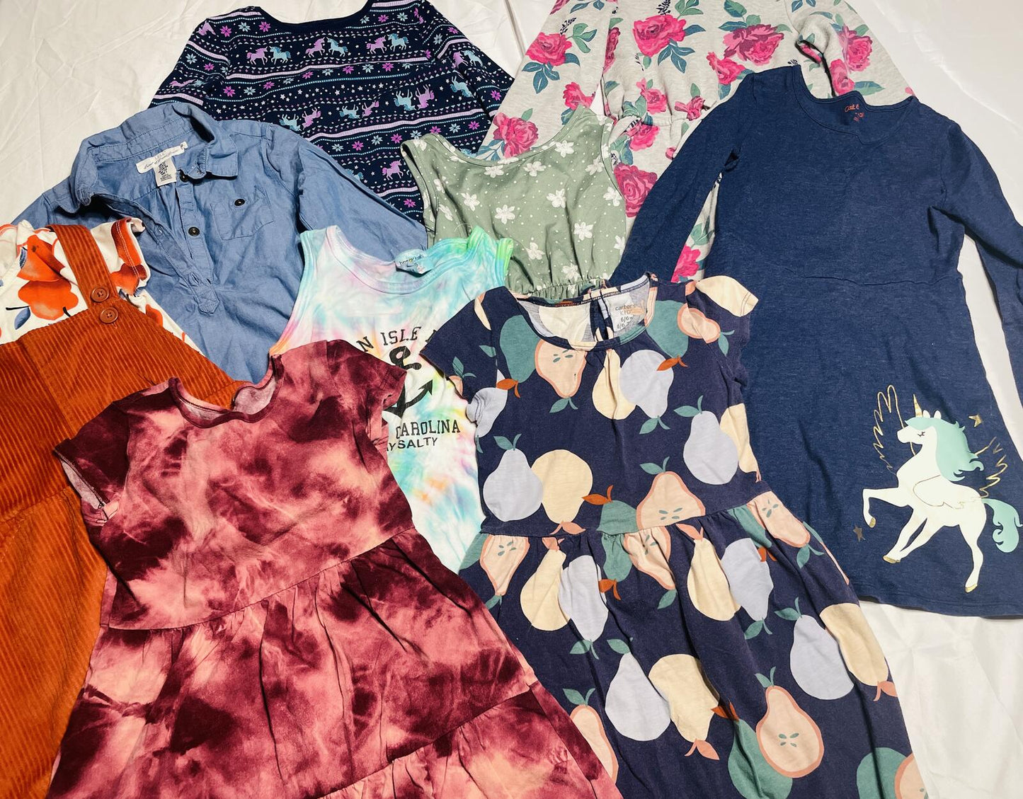 25 PC lot girls clothing Size 6/7 Summer Fall Mix