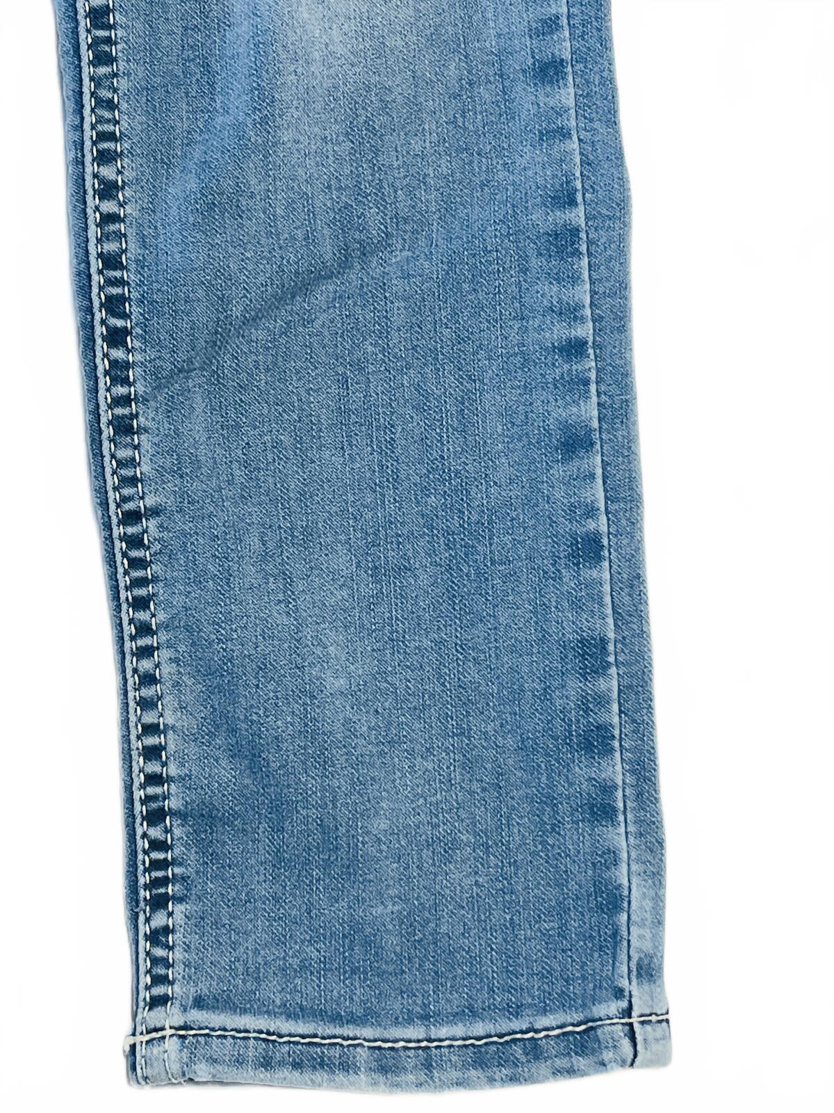 Jordache skinny jeans light blue with adjustable waistband girls size 10