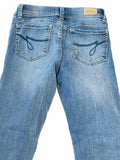 Jordache skinny jeans light blue with adjustable waistband girls size 10