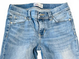 Jordache skinny jeans light blue with adjustable waistband girls size 10