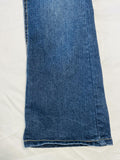 Jordache boot cut jeans dark blue with adjustable waistband girls size 10
