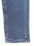 SO denim skinny jegging elastic waistband bedazzled butterfly accents girls 10