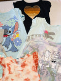 11 Piece Girls Shirt bundle mixed season Lot size 10/12