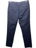 Old Navy Ultimate Slim Built-In Flex Chino Pants 30x32 Checkered Navy Blue