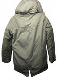 Old Navy Boys XL (14-16) Olive Green Hooded Winter Coat with Faux Fur Lining