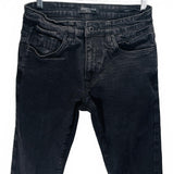 Kenneth Cole Black Denim Slim Fit Jeans Mens 30x32