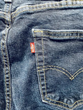Levi's 505 Classic Fit Men's Jeans W32 L32 Dark Blue Denim