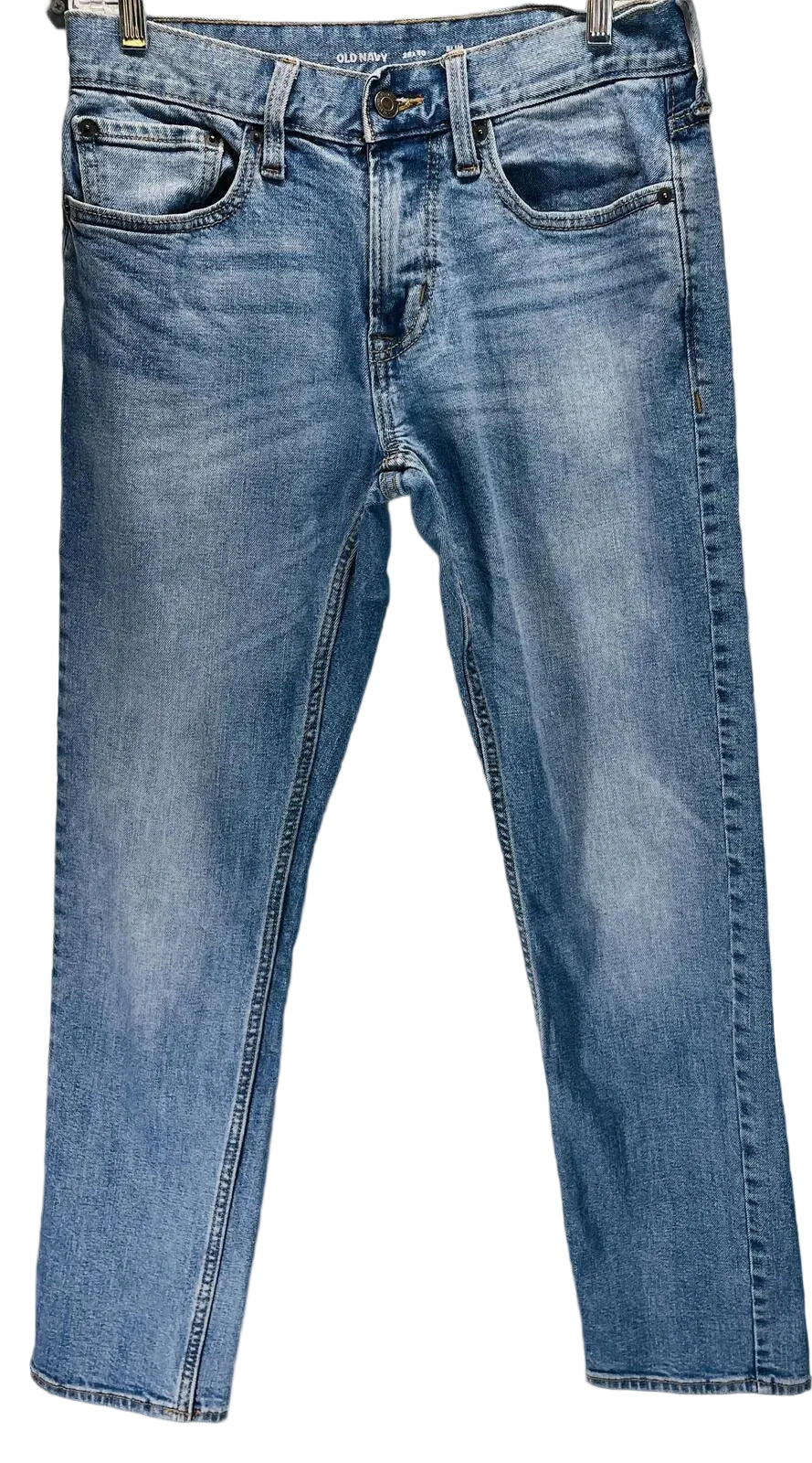 Old Navy Slim Fit Stretch Denim Jeans Mens 29x30 Light Blue