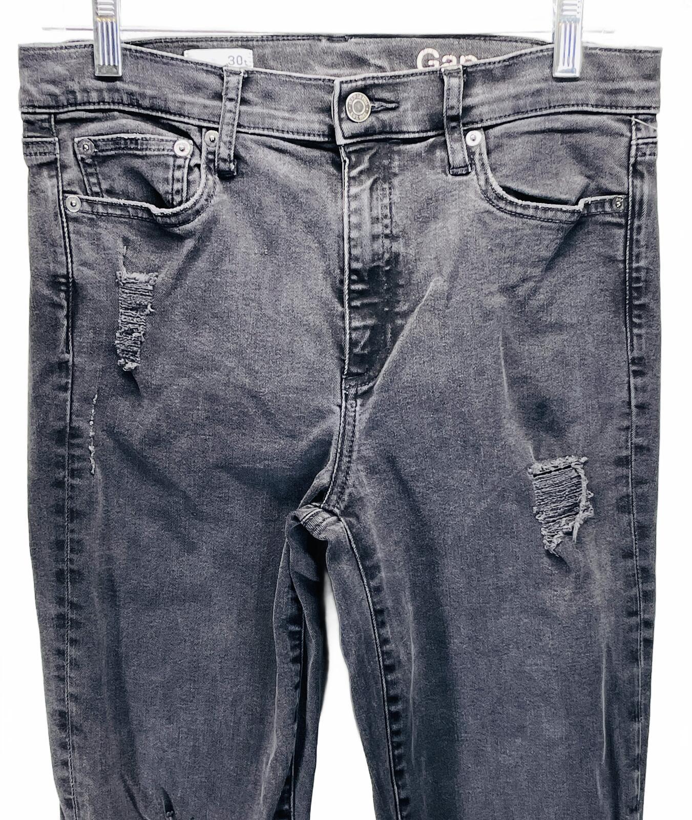 Gap 1969 Resolution True Skinny High Rise Jeans Size Ladies 30t