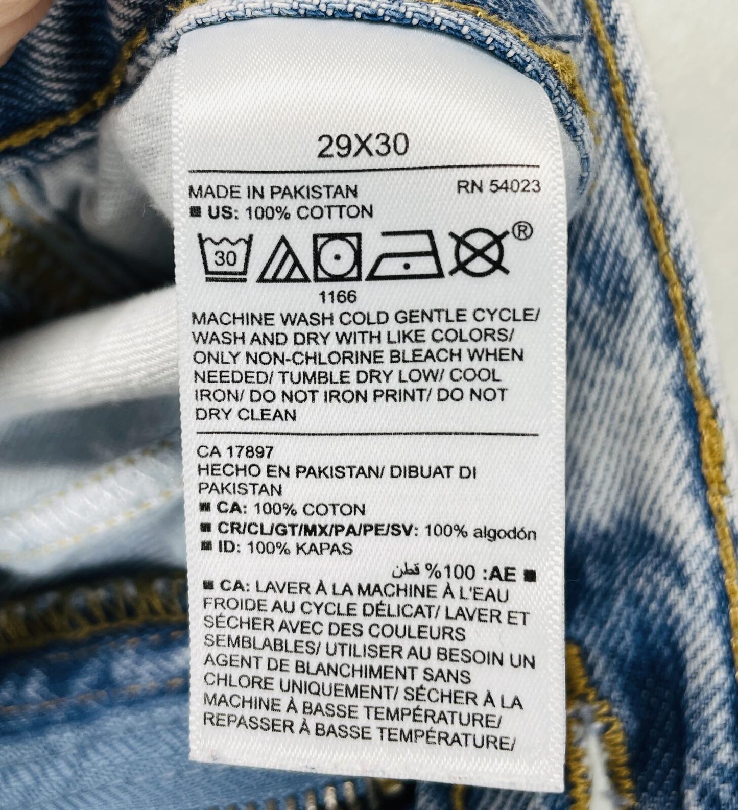 Old Navy Light Wash Denim Jeans Size Mens 29x30