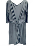 Coldwater Creek Black Knot Front Dress Ladies Size 12