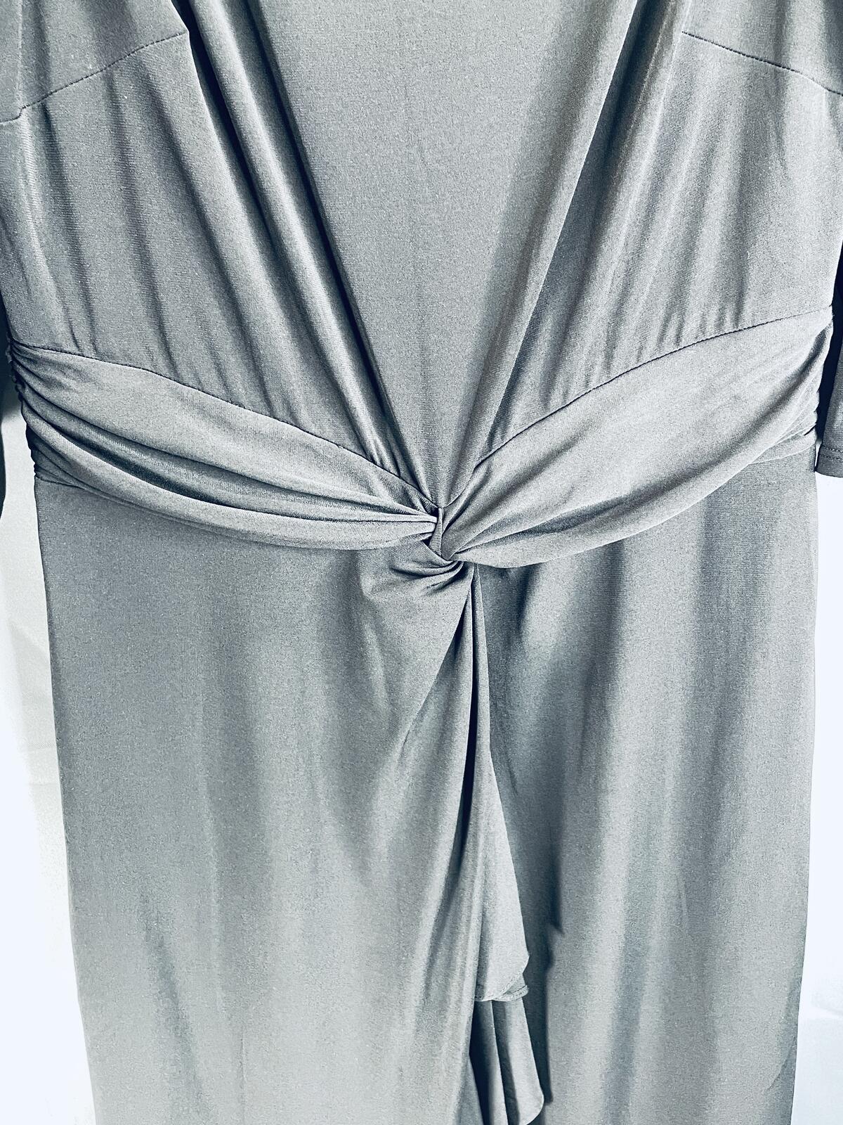 Coldwater Creek Black Knot Front Dress Ladies Size 12