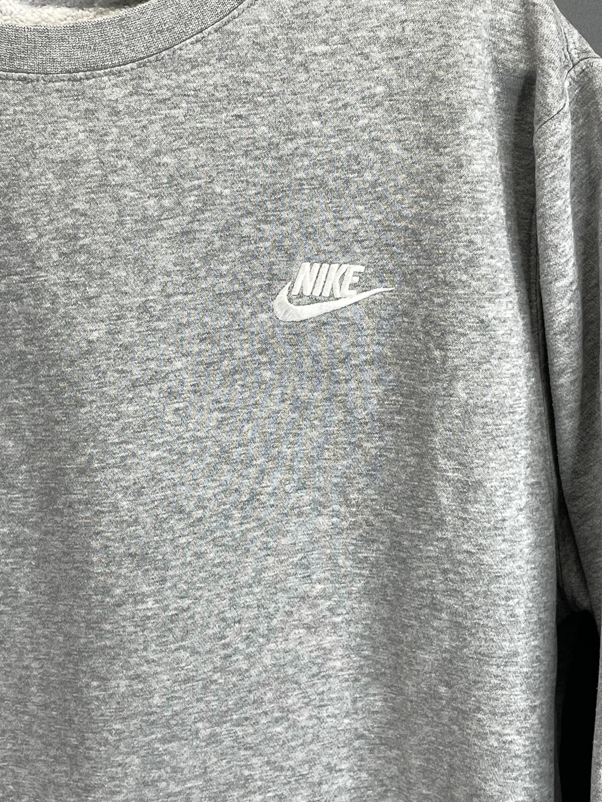 Nike Heather Grey Crewneck Sweatshirt Size S Mens Ladies Unisex