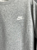 Nike Heather Grey Crewneck Sweatshirt Size S Mens Ladies Unisex