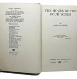 1935 The House of the Four Winds by John Buchan - Vintage Hardcover Book