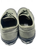 Vans Olive Green Canvas Sneakers with Unique Camouflage Removeable Sole Men's 6