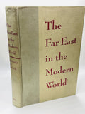 1956 The Far East in the Modern World by Michael Taylor - Vintage Hardcover Book