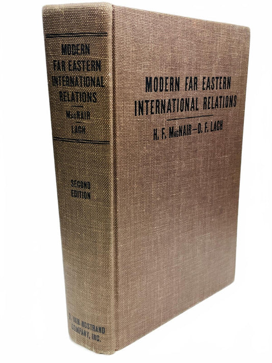 1955 VINTAGE BOOK - Modern Far Eastern International Relations