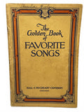 1946 The Golden Book of Favorite Songs - Vintage Music Book