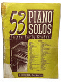 1943 Music Book 53 Piano Solos In the Early Grades - Vintage