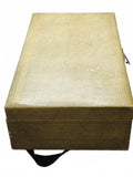 1950's Vintage Mele Jewelry Box with Gold Velvet Interior Grandma's Jewelry Box
