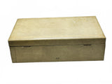 1950's Vintage Mele Jewelry Box with Gold Velvet Interior Grandma's Jewelry Box