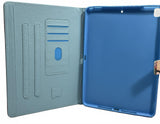 Ipad 10" Cat Print Tablet Folio Case Cover