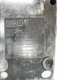 Staples Electric Pencil Sharpener Black Corded Office School Supply Tested Works
