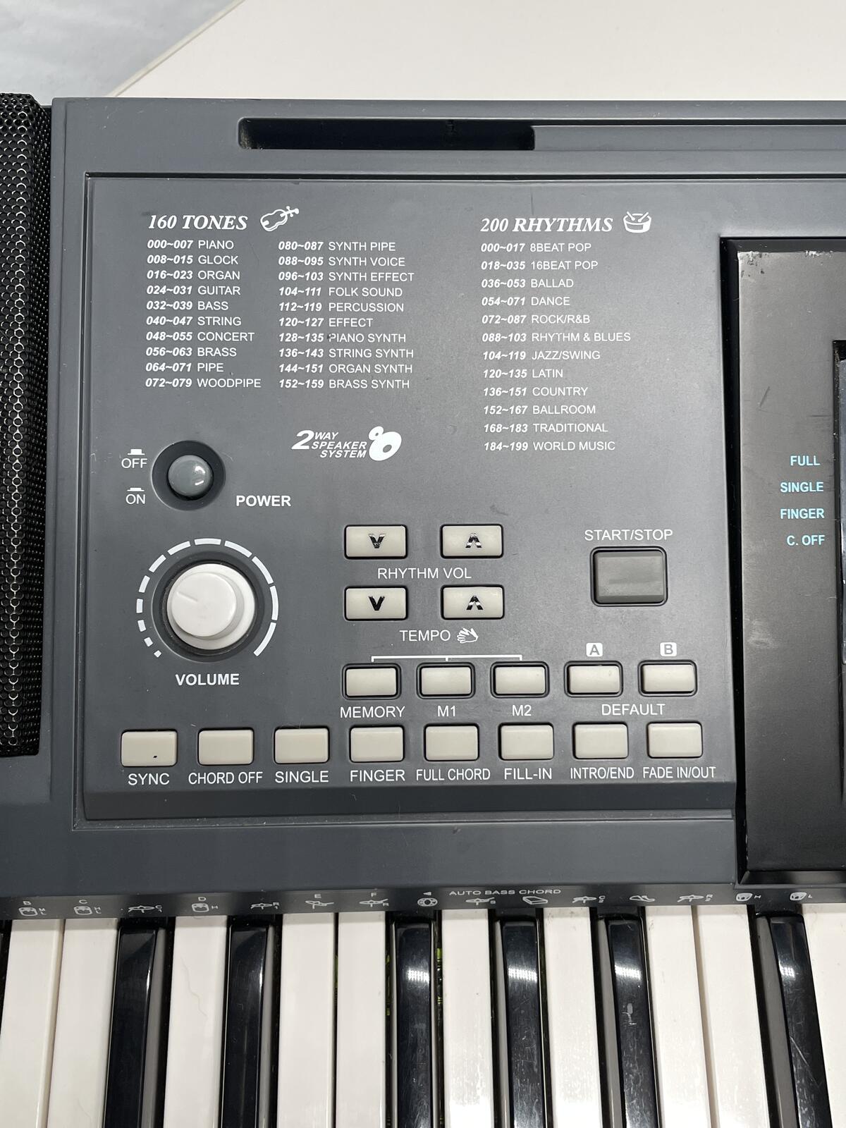 Local Pick Up 28327 Spectrum Bass Boost System Electronic Keyboard Piano Tested