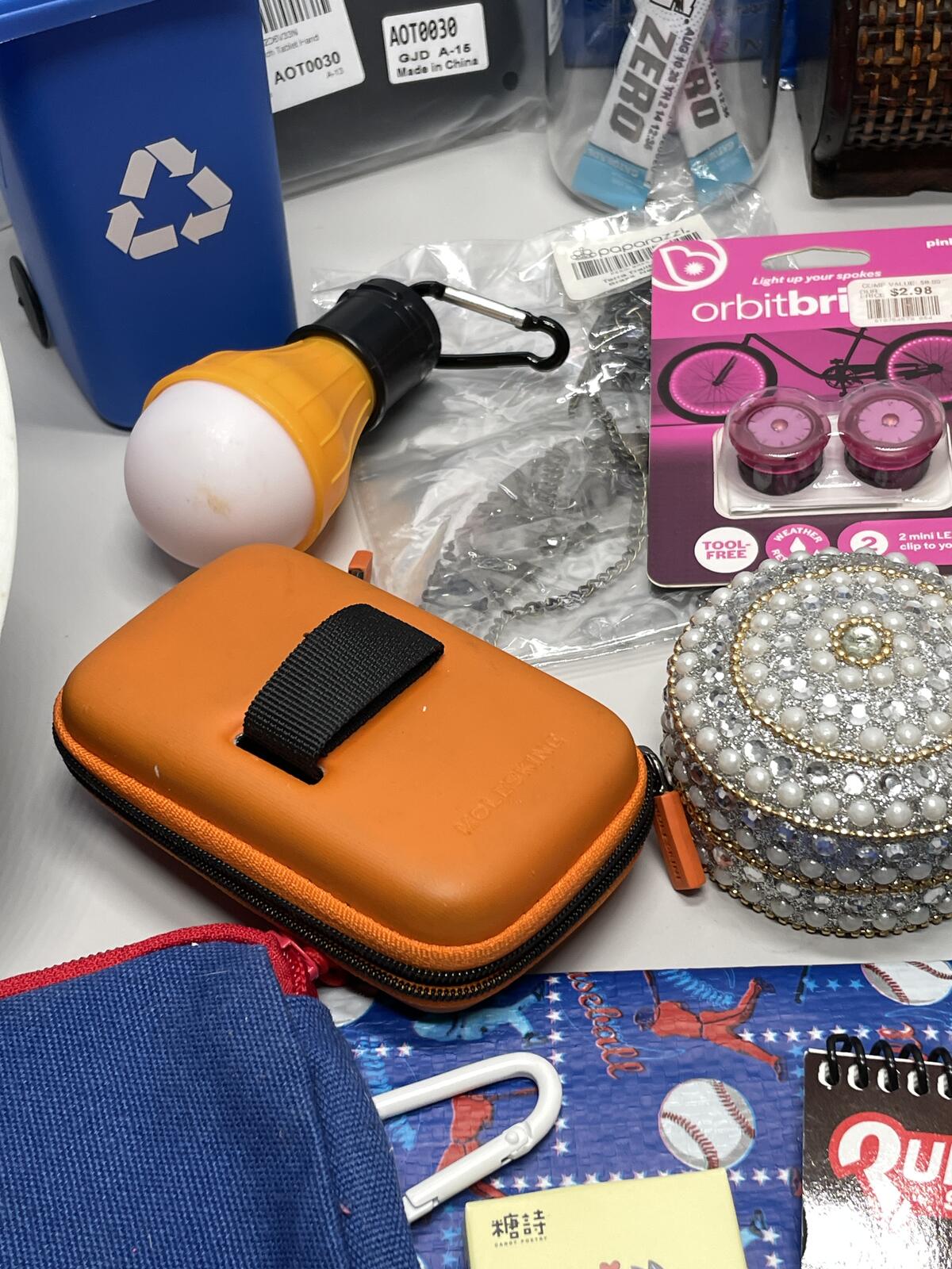 Junk Drawer Fun! Assorted Mixed Lot of Party, Craft, Home Supplies Over 65 piece